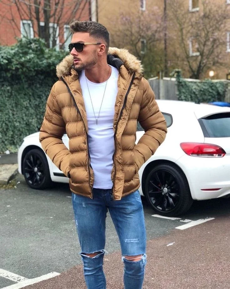 What to Wear with Puffer Jacket for Indian Men: 20 Trendy and Warm Outfit Ideas