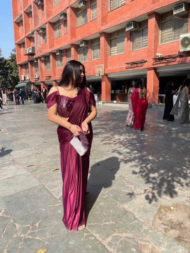 Saree for Farewell Party
